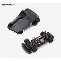 WLtoys 104072 1:10 60KM/H 2.4G RC 4WD Brushless 4WD High Speed Car